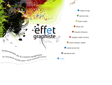 Tablet Screenshot of effetgraphiste.com